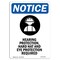 Signmission OSHA, Hearing Protection, 18in X 12in Rigid Plastic, 12" W, 18" H, Portrait, OS-NS-P-1218-V-13436 OS-NS-P-1218-V-13436 - alternate 1